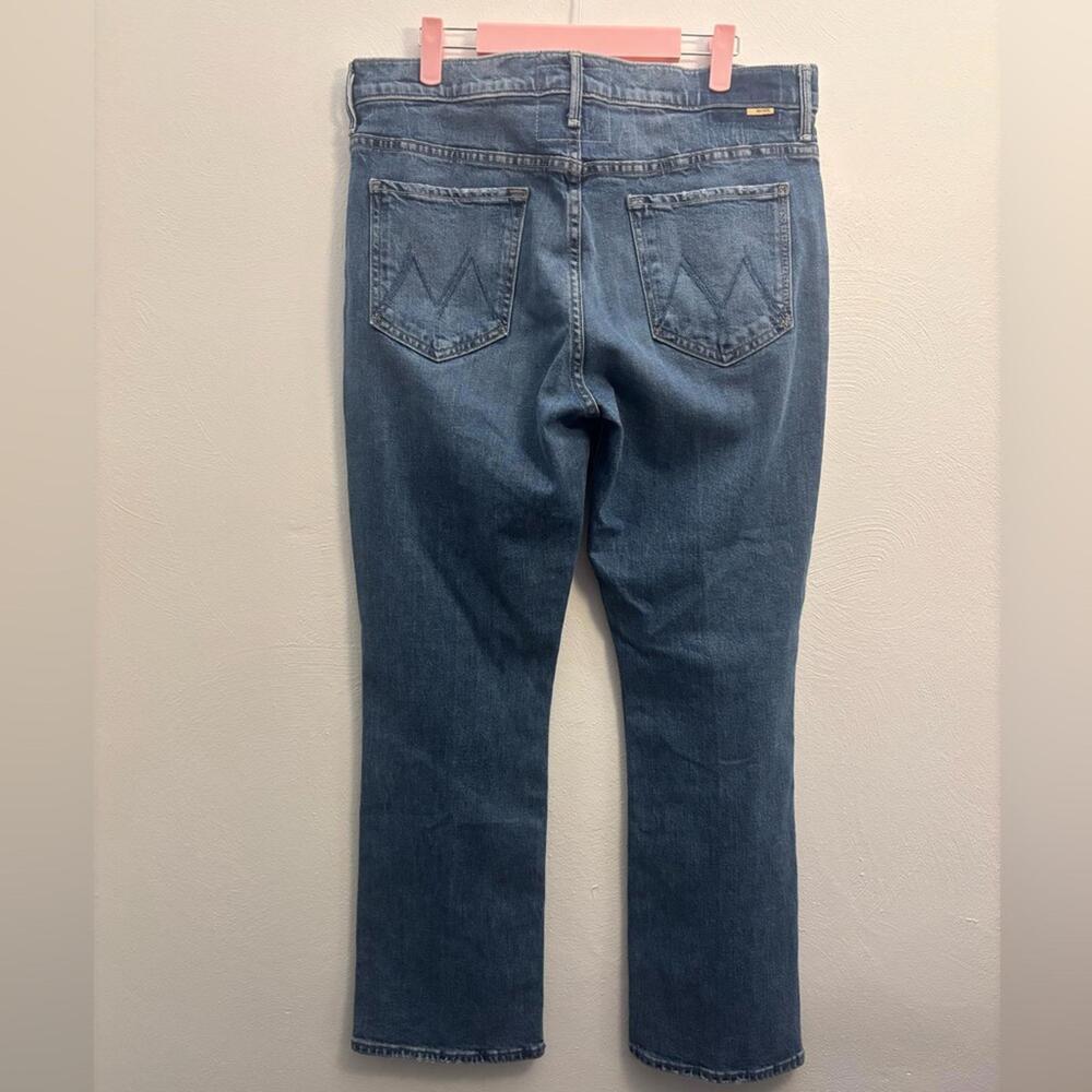 MOTHER SUPERIOR The Inside Flood Metal Magic Jeans Size 33 - Picture 2 of 9